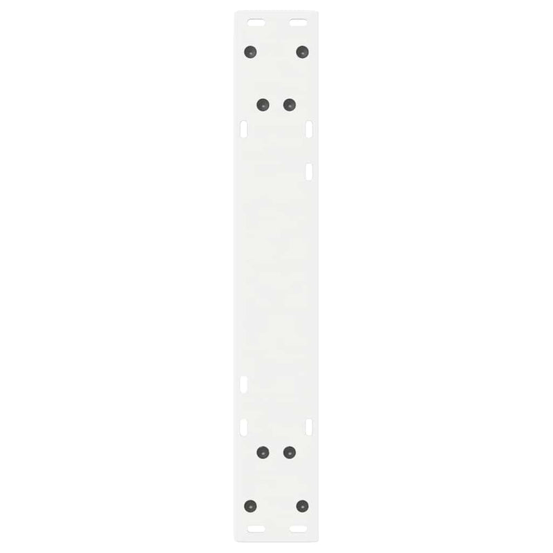 vidaXL 2 db fehér étkezőasztal láb 50 x (72-73,3) cm acél étkezőasztal láb