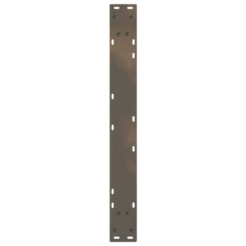 vidaXL 2 db natúr acél étkezőasztal láb 70 x (72-73,3) cm acél