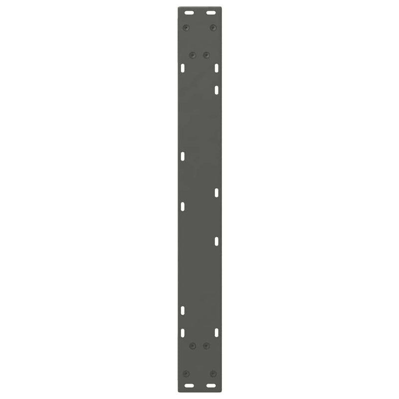 vidaXL 2 db antracitszürke acél étkezőasztalláb 80x(72-73,3) cm