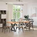 vidaXL 2 db fehér étkezőasztal láb 90 x (72-73,3) cm acél étkezőasztal láb