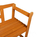 vidaXL Kerti pad tárolóval Barna 119 x 44 x 76 cm Tömör fenyőfa