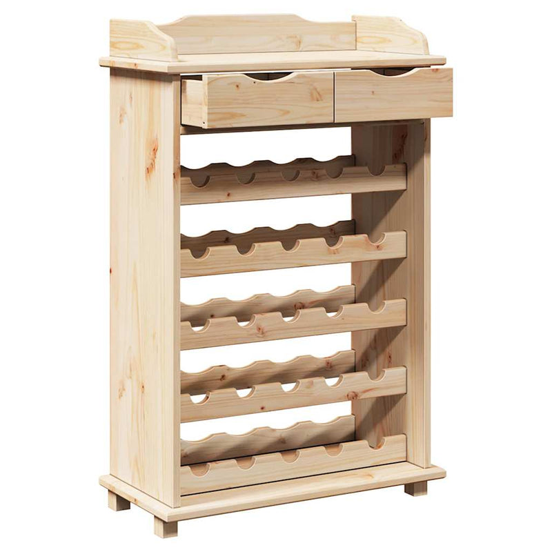 vidaXL Borágas 90 x 60 x 30 cm Tömör fenyőfa