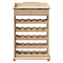 vidaXL Borágas Barna 90 x 60 x 30 cm Masszív fenyő fa