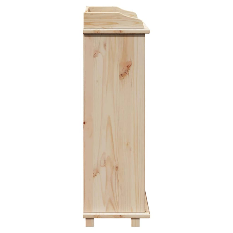 vidaXL Borágas 90 x 60 x 30 cm Tömör fenyőfa
