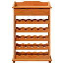 vidaXL Borágas Barna 90 x 60 x 30 cm Tömör fenyőfa