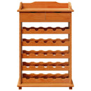 vidaXL Borágas Barna 58 x 28 x 90 cm Tömör fenyőfa