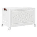 vidaXL egymásra rakható tárolódoboz kerekekkel 75 L 64x40x41 cm