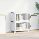 vidaXL egymásra rakható tárolódoboz kerekekkel 2 rétegű 28 L