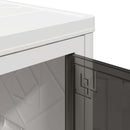 vidaXL egymásra rakható tárolódoboz kerekekkel 2 rétegű 28 L