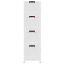 vidaXL egymásra rakható tárolódoboz kerekekkel 4 szintes 75 L