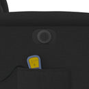 vidaXL fekete szövet elektromos dönthető masszázsfotel