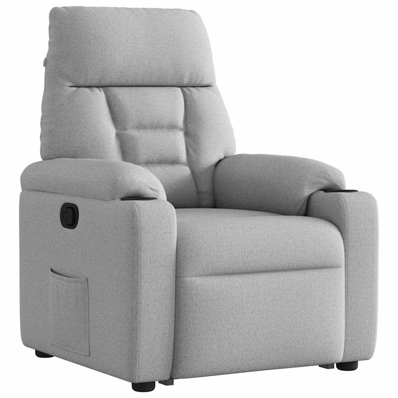 vidaXL álló fekvőszék felhőszürke szövet