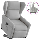 vidaXL álló fekvőszék felhőszürke szövet