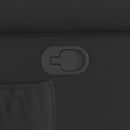 vidaXL fényes fekete műbőr felállást segítő dönthető fotel