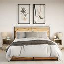 vidaXL 2 db sonoma tölgy színű szerelt fa éjjeliszekrény LED-fényekkel