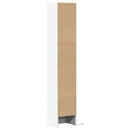 vidaXL fehér szerelt fa tálalószekrény LED-del 36 x 32,5 x 200 cm