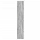 vidaXL szürke sonoma szerelt fa tálalószekrény LED-del 36x32,5x200 cm