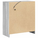 vidaXL szürke sonoma szerelt fa tálalószekrény LED-del 77 x 34 x 85 cm