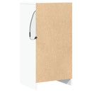 vidaXL fehér szerelt fa tálalószekrény LED-del 42,5 x 34 x 85 cm