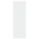 vidaXL fehér szerelt fa tálalószekrény LED-del 77 x 34 x 100 cm