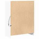 vidaXL fehér szerelt fa tálalószekrény LED-del 77 x 34 x 100 cm