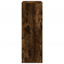 vidaXL füstös tölgy szerelt fa tálalószekrény LED-del 77 x 34 x 100 cm