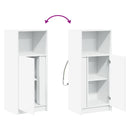 vidaXL fehér szerelt fa tálalószekrény LED-del 42,5 x 34 x 100 cm