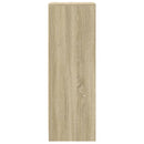 vidaXL sonoma tölgy szerelt fa tálalószekrény LED-del 42,5x34x100 cm