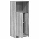 vidaXL szürke sonoma szerelt fa tálalószekrény LED-del 42,5x34x100 cm