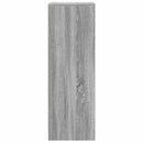 vidaXL szürke sonoma szerelt fa tálalószekrény LED-del 42,5x34x100 cm