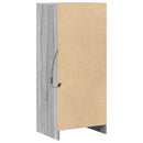 vidaXL szürke sonoma szerelt fa tálalószekrény LED-del 42,5x34x100 cm