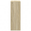 vidaXL sonoma tölgy szerelt fa tálalószekrény LED-del 72 x 34 x 100 cm