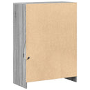 vidaXL szürke sonoma szerelt fa tálalószekrény LED-del 72x34x100 cm