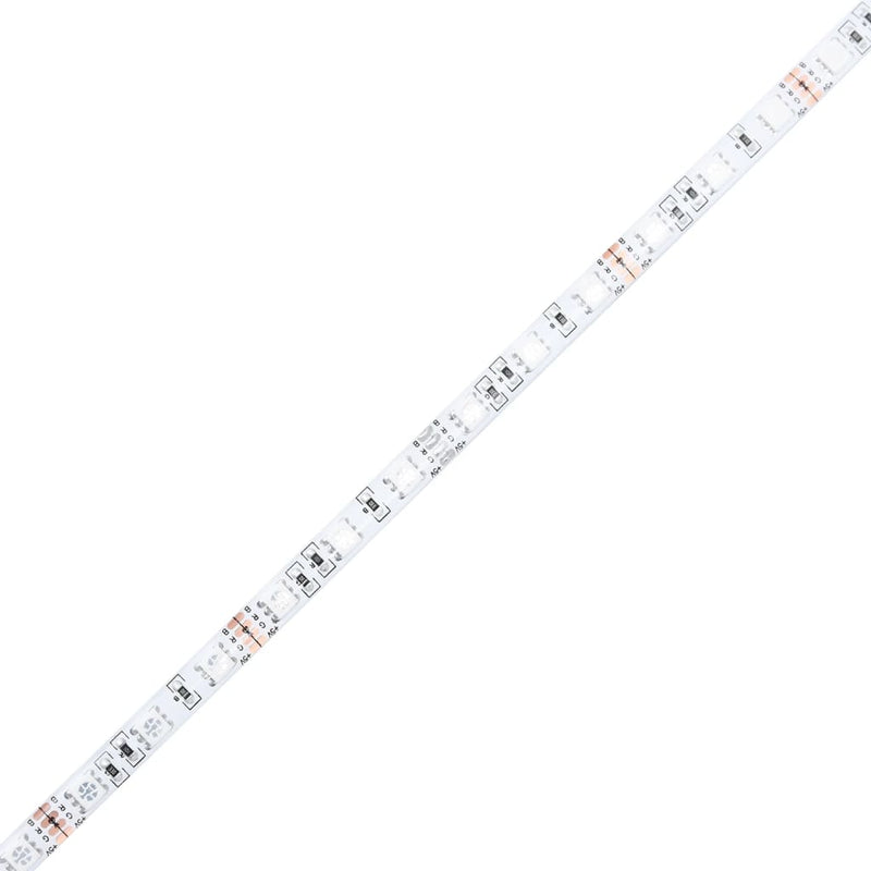 vidaXL barna tölgy színű szerelt fa tálalószekrény LED-del 72x34x100cm