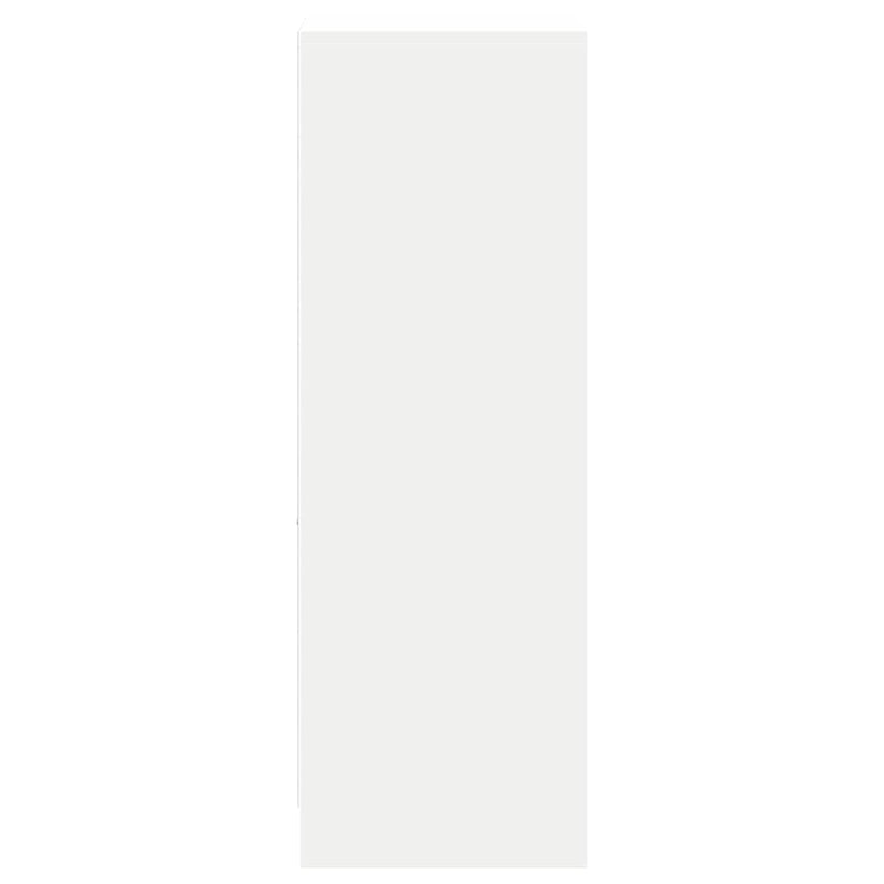 vidaXL fehér szerelt fa tálalószekrény LED-del 38 x 34 x 100 cm