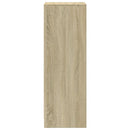 vidaXL sonoma tölgy szerelt fa tálalószekrény LED-del 38 x 34 x 100 cm