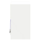 vidaXL fehér szerelt fa tálalószekrény LED-del 72 x 34 x 61 cm