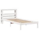 vidaXL fehér tömör fenyőfa ágykeret matrac nélkül 90 x 190 cm