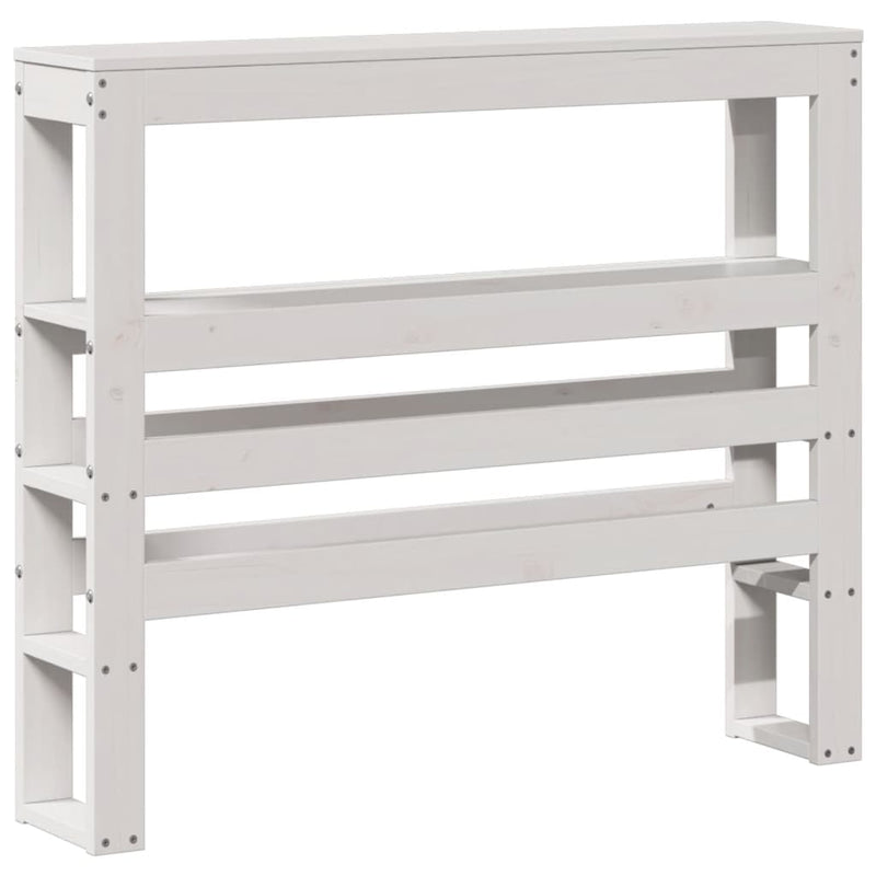 vidaXL fehér tömör fenyőfa ágykeret matrac nélkül 90 x 190 cm
