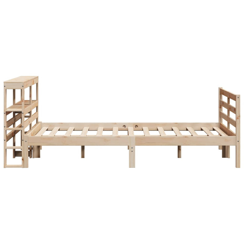 vidaXL tömör fenyőfa ágy matrac nélkül 160 x 200 cm
