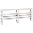 vidaXL fehér ágykeret fejtámlával matrac nélkül 120x200 cm