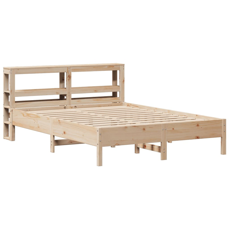 vidaXL tömör fenyőfa ágy matrac nélkül 160 x 200 cm
