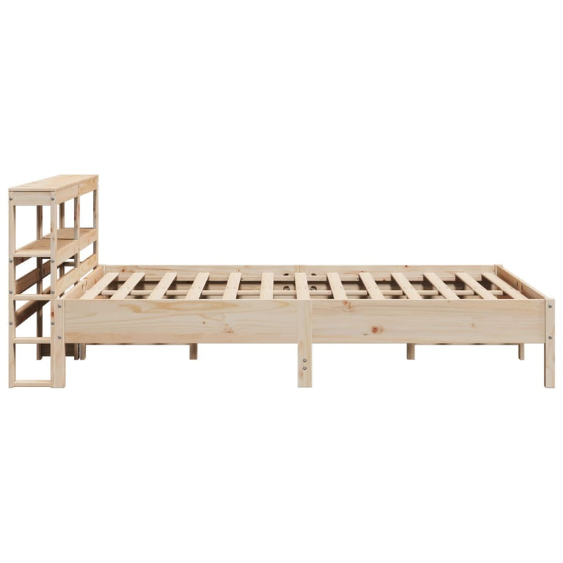 vidaXL tömör fenyőfa ágy matrac nélkül 160 x 200 cm