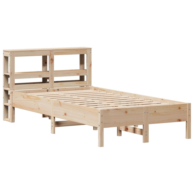 vidaXL tömör fenyőfa ágy matrac nélkül 90 x 200 cm