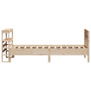 vidaXL tömör fenyőfa ágy matrac nélkül 90 x 200 cm