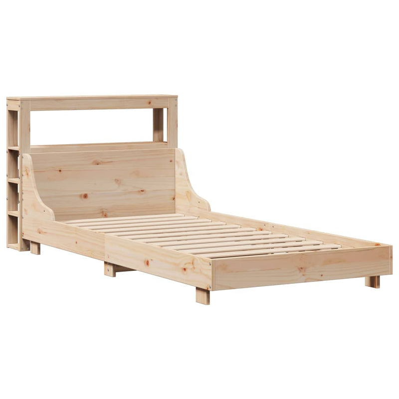vidaXL tömör fenyőfa ágy matrac nélkül 100 x 200 cm