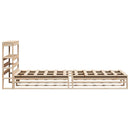 vidaXL tömör fenyőfa ágy matrac nélkül 90 x 200 cm