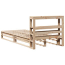 vidaXL tömör fenyőfa ágy matrac nélkül 90 x 200 cm