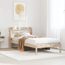 vidaXL tömör fenyőfa ágy matrac nélkül 75 x 190 cm