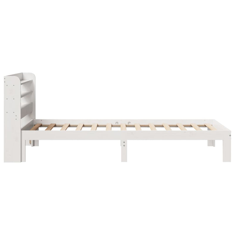 vidaXL fehér ágykeret fejtámlával matrac nélkül 90x190 cm